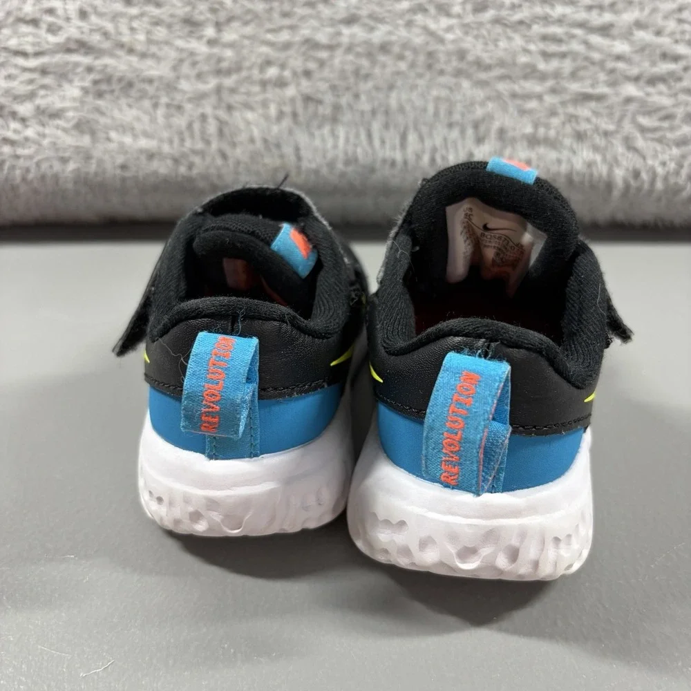 Nike Revolution Sneakers Toddler 5C Bundle Lot of 2 Blue Black